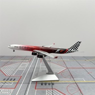 YY Wings 1/400 A6-EHJ Attie Hard Airlines A340-600 Metal Aircraft Model Aircraft