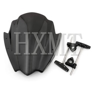 HXMT Motorcycle Street Bicycle Handlebars Windshield Windshield  2001-2015 Yamaha FZ1 FZ1N FZ6 S2 FZ