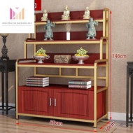 Buddhist altar table, Buddha table, minimalist modern altar cabinet, three-layer wealth offering tab