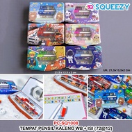 PC-SQ1008 Tin Pencil Case | Pencil Case | SQ1008 Character Tin Pencil Case