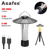 Asafee HW777 Outdoor Camping Light 400LM Mini LED Tent Lamp Portable Hanging Lanterns Lawn Spotlight