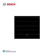 Bosch PXY601JW1E Built In 60 cm Induction Ceramic Hob Black Home Connect Flex induction hob