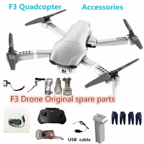 4DRC F3 Drone Spare Battery 7.4V 2000 mAh Battery Flight 23-25 Minut 4D-F3 Quadcopter Drones USB Cab