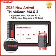 THINKCAR ThinkScan Max 2 Diagnostic Tools Full system Support CANFD For GM 2023 AF DPF IMMO 28 Reset