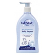 [EXP:02/2024] SANOSAN BABY BATH & SHAMPOO 400ML