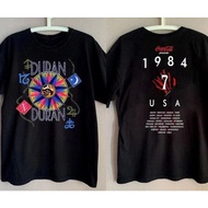 1984 Duran Duran Arena Tour T-Shirt Duran Duran T-Shirt Twoside Remake Graphic T Shirts Mens T Shirt