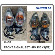 HONDA RS150 RS 150 RS150R RS 150R REAR SIGNAL SET LAMPU SIGNAL BELAKANG (CLEAR/TINTED)