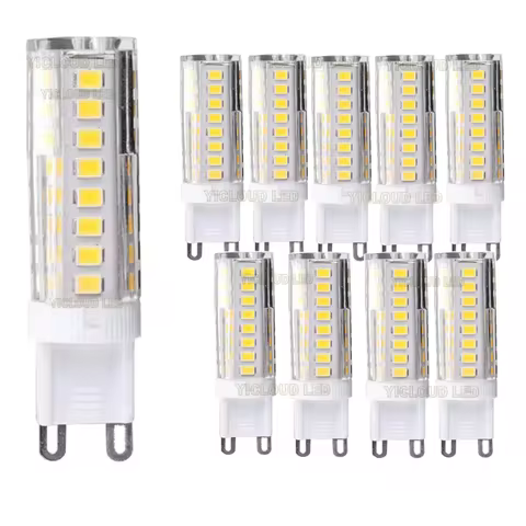 10Pcs G9 LED light 7W 9W 12W 15W 18W AC 220V 230V G9 LED Lamp LED Bulb SMD 2835 LED G9 Light Replace