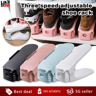 [SG Ready stock] Shoe Organiser Adjustable Upgraded Shoe Organizer shoe stacker