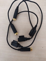 SONY MZ-E10  原裝MD機專用排插轉3.5耳機插座線。（原裝SONY出產)標價是每一條價錢。