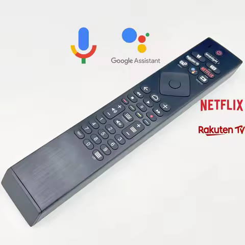 Original Remote Control With Google Assistant RC4284501/01R For Philips Performance Series 4K LED An