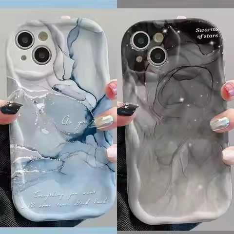 Fashion Marble Cover Case For VIVO Y15S Y15A Y01 Y16 V29E V27E V25E V23E V21E V27 V25 V23 V20 S1 V15