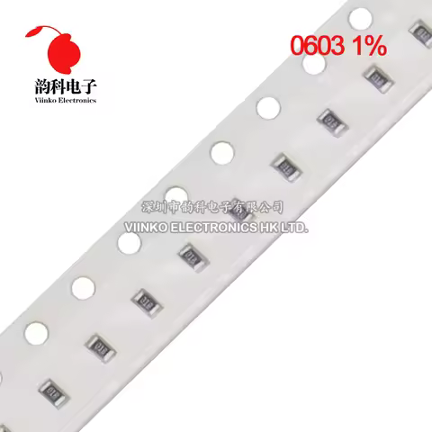 100pcs 0603 1% SMD resistor 1/10W 1.02K 1.24K 2.1K 2.49K 3.01K 4.02K 4.99K 6.04K 10.2K 14K 16.9K 21K
