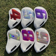 Premium Club Cover Golf Iron Set Club Cover Unique Club Head Cover Iron Cover Ball Head Cap Cover a 