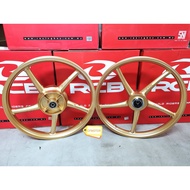 LC135 / LC5S / Y125Z SP522 (185/250x17) RACING BOY RCB SPORT RIM - GOLD / MATT BLACK / MATT GREY