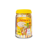 Ciao Chu ru - 1 Bottle (14g X 50pcs) 100% Original Ciao Stick - Ciao Cat Treats