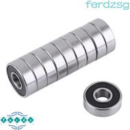 JENNIFERDZSG Bearing 10Pcs Deep Groove 608RS 608-2RS