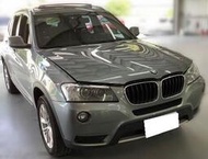 2013 BMW X3 XDRIVE20I 6.4萬公里 2.0L NT$500,000