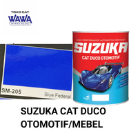 cat duco otomotif Suzuka NC blue federal SS-205 1kg biru metallic