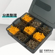 Parts Storage Box Hardware Tool Box Transparent Compartment Storage Box Flip Storage Box Screw Acces