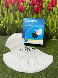 Masker Duckbill 3ply Isi 50 Pcs 1 Box Masker kesehatan Pilihan Warna Hitam-Putih / Masker Duckbill Facemask