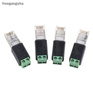 [FREG] RJ45 to RS485 Converter RJ45 Terminal Adapter RJ45 to RS485 Adapter Crystal Head to Terminal 