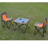 Convenient Desert Fox folding travel table and chair set
