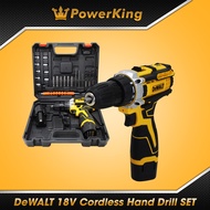 Cordless Hand Drill 18V Rechargeable Professional Drill