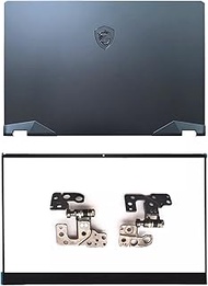Replacement Laptop LCD Cover Back Rear Top Lid Front Bezel with Hinges for MSI GE66 Raider 10SD 10SE