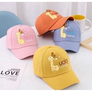 Kim88 LUCKY KIDS BASEBALL CAP LUCKGood AGES 2-10 YEARS BOYS GIRLS