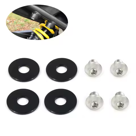 For Honda CB300R/ABS CB650R CBR650R CB1000R CB125R Ducati Multistrada V4 Rear Passenger Peg Holes Co