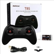 Radiolink T8S 8CH Transmitter R8EF 24GHz Low Latency 1000m Range for FPV Drone Car Boat Programmable