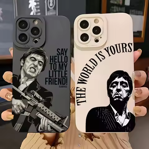 Fashion Hot S-Scarface Phone Case for vivo Y400 V60 V50 Y04 V30 Y200 V29e V29 V27 V27e V50 V21 Y100 