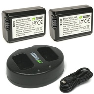 Wasabi Power Battery Set for Sony NP-FW50 (Sony FW50 Battery)
