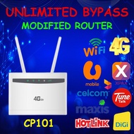 🔥MODEM Modified Unlocked🔥CP101 3G 4G LTE WiFi Modem CPE Router Home Unllimited Modified Hotspot&amp;Sim Card Slot ALL Telco