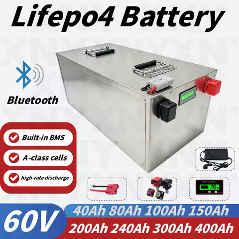 XNY-20S High Capacity Lifepo4 Battery 40Ah-400Ah for 3KW 6KW Electric Vehicles RVs Motorcycles Tricy