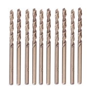 10Pcs Drilling tool M35 Cobalt Drill Bit M35 Cobalt Drill Bit Set HSS-CO Drills Set 1.0-5.0MM for Dr
