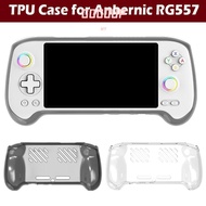 GOGUVO Handheld Game Console , TPU Shockproof Protective Cover, Anti-scratch Transparent Soft Host S
