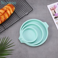 NORMAN Round Silicone Layer Cake Mould, 4/6/8 Inch High Temperature Resistant Chiffon Cake Mold, Baking Accessories No Deformation Demoulding Easily DIY Baking Pan Pudding