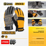 INGCO Industrial Mechanic Gloves HGMG01-XL + FREEBIES FMAC TOOLS