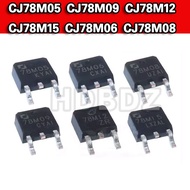 10pcs 78M05 78M09 78M12 78M15 78M06 78M08 TO-252 Three-End Voltage Regulator Chip IC SMD