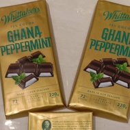 Whittaker's GHANA PEPPERMINT CHOCOLATE - 72% COCOA