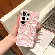 Lovely Cute Girly Pink S26Ultra Case comparable for Samsung S26 S23 S24 Ultra S24FE 25FE S25eDge Sho