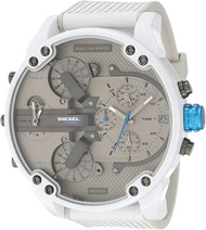 Diesel Men's Mr. Daddy 2.0 Chronograph White-Tone Stainless Steel Watch DZ7419