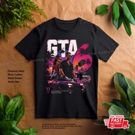 GTA VI 6 games Cotton tshirt