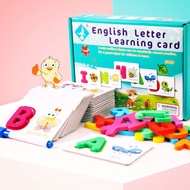 English Letter Learning Card