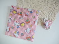 泡芙凱蒂貓 hello kitty 日本布料 電子閱讀器保護套kobo mooink
