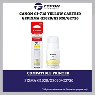 Canon GI-71S Yellow Cartridge For PIXMA G1020/G2020/G2730