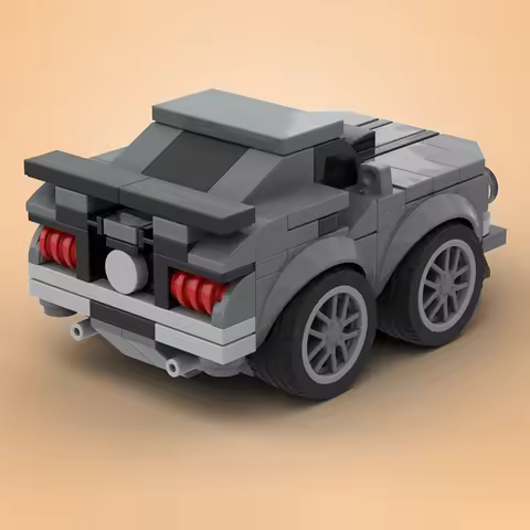 311pcs MOC John Wick + Fordes Mustangs BrickHeadz Model Building Blocks Construction Christmas Gifts