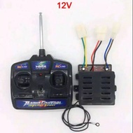 terlaris(RDB) Remot Control + Receiver 27 MHz 12V Radio (Modul PCB)